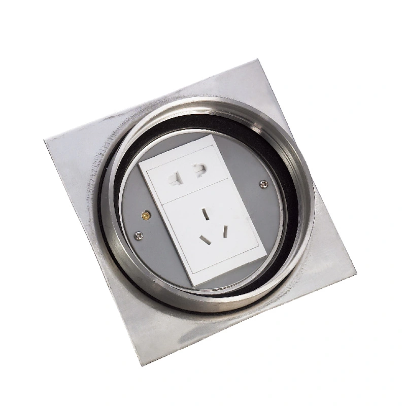 127mm Yika Ideri farasin Floor Socket Swivel Iru Underfloor Sockets