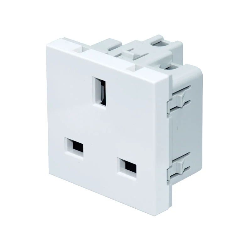 British Standard Double polu Socket iṣẹ Module