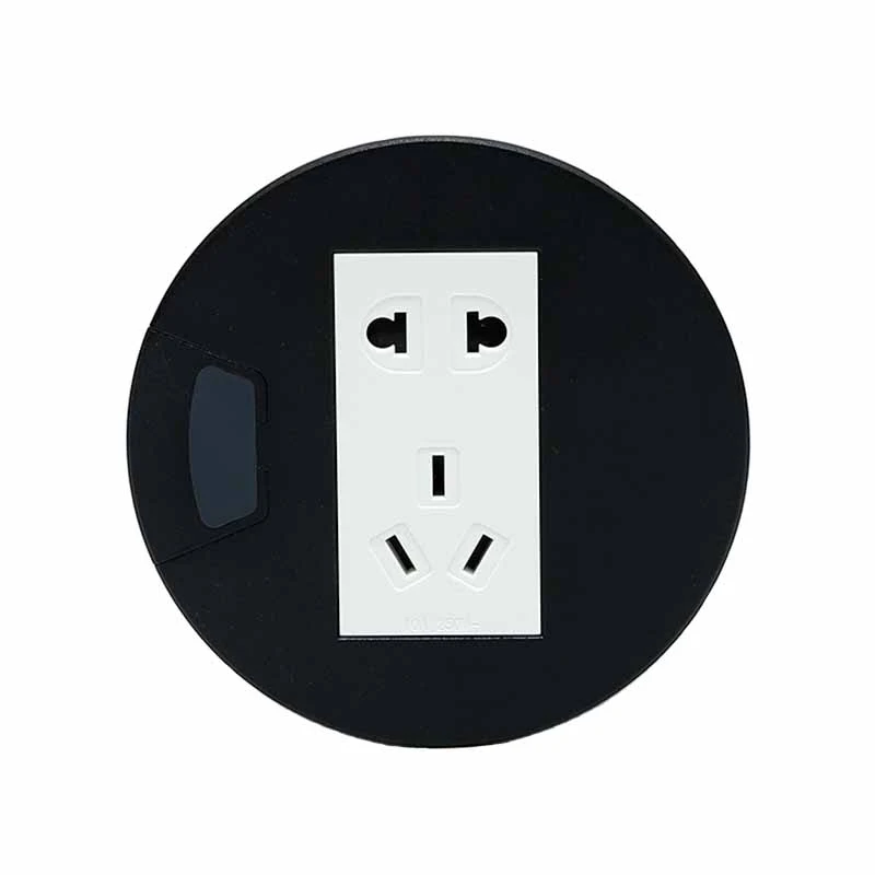 Conference Table Power Grommet Socket pẹlu USB