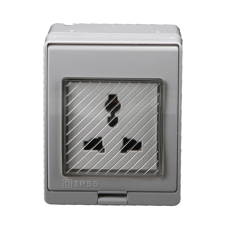 IP55 Universal mabomire dada Multi-iṣẹ Socket ati Yipada