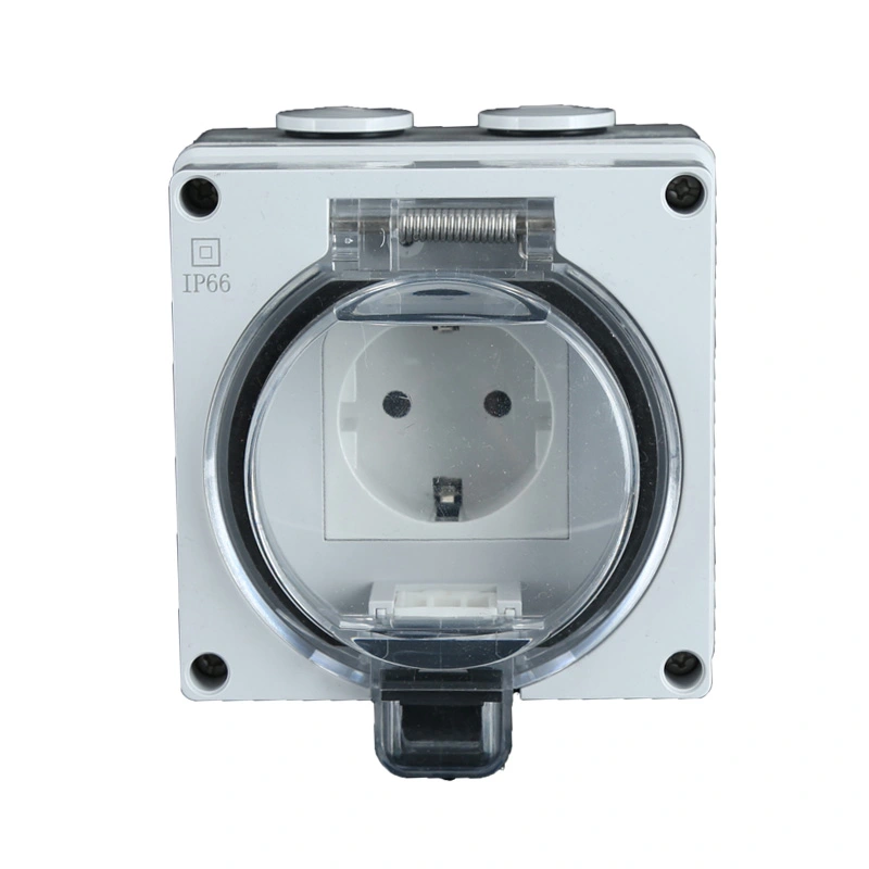 IP66 Series Dada Agesin mabomire German Iru Socket ati Yipada