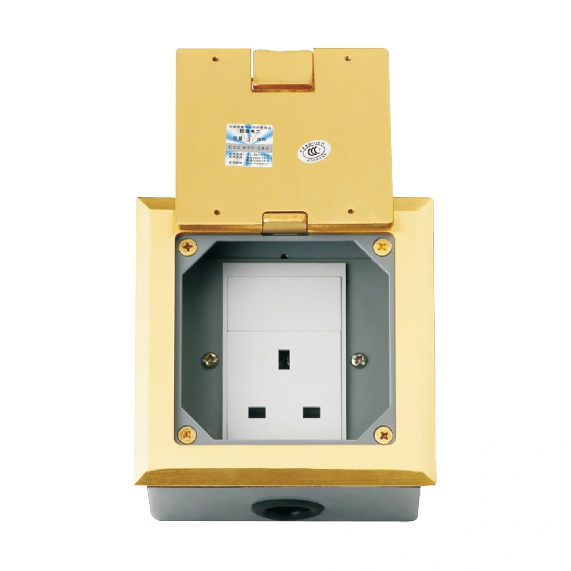 Soke Clamshell Olona-iṣẹ Pakà Socket 3 Module Agbara